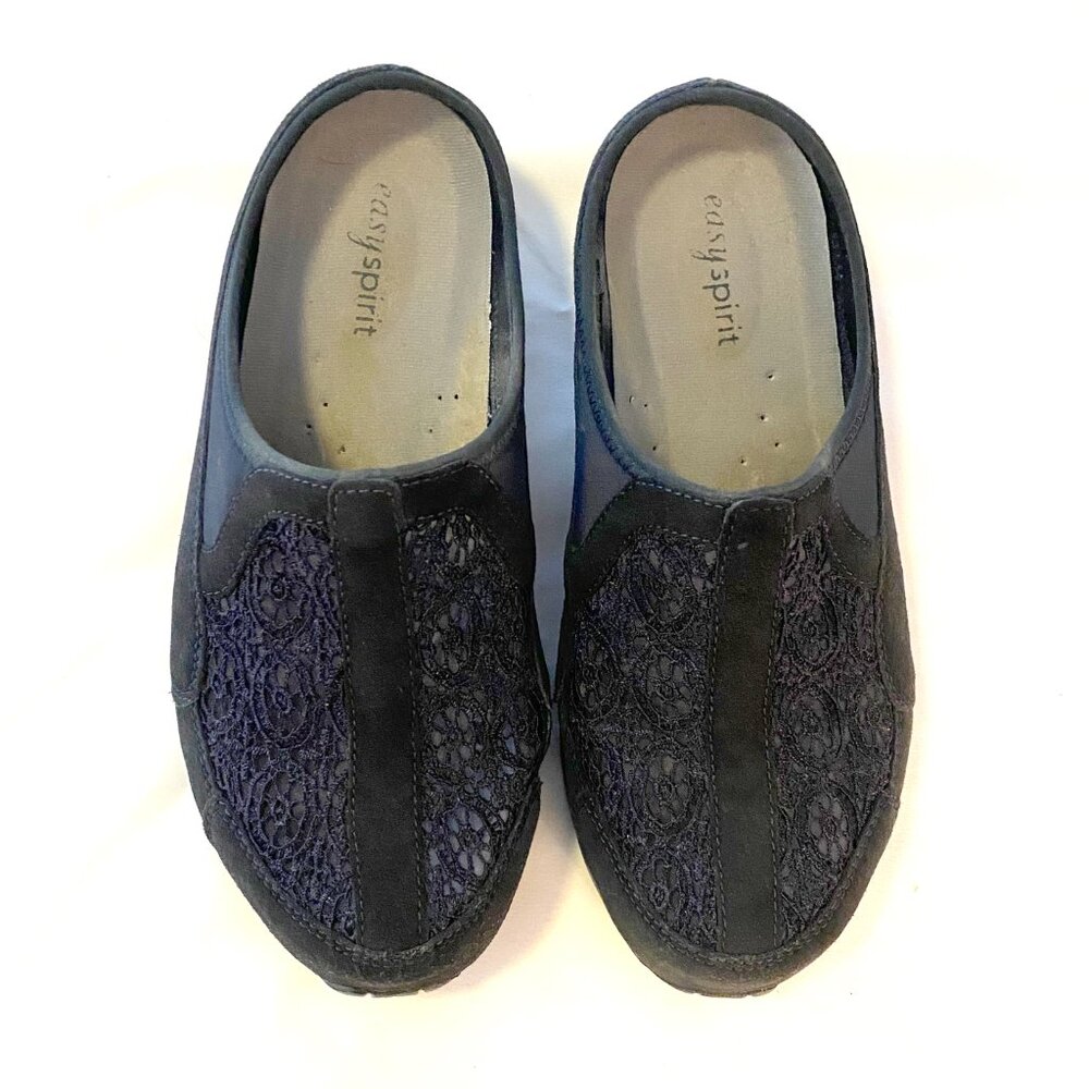 Easy Spirit Slip on Traveltime Clogs Wide (9WW) - Picture 3 of 7